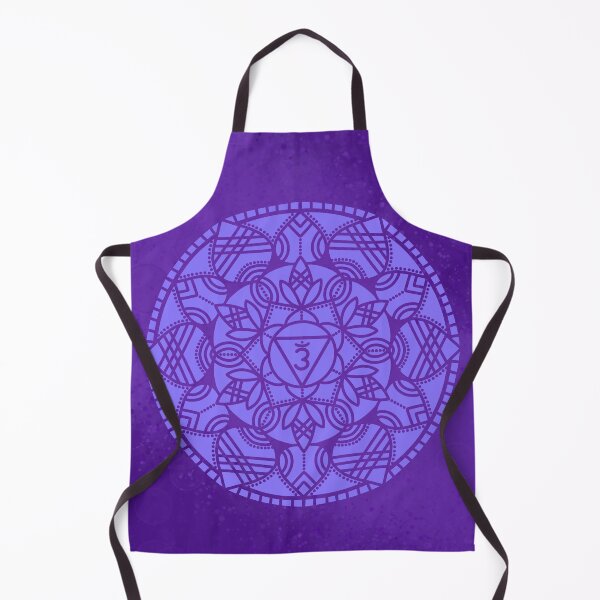 Item preview, Third Eye Chakra Indigo Mandala designed and sold by SoftCanBear.