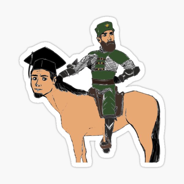 Flesh Horse V1 Sticker