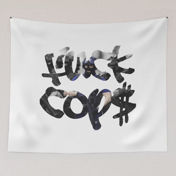Item preview, FUCK COP$ - Bad Cop Logo designed and sold by BlueWallDesigns.