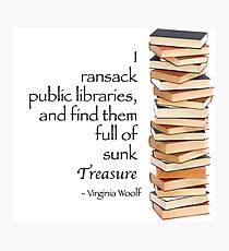 Ransack Libraries Photographic Print