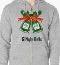 Gingle Bells Zipped Hoodie