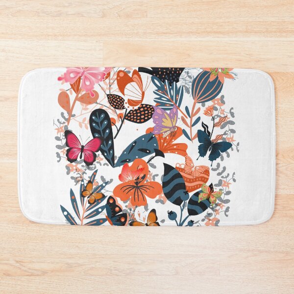 Item preview, Butterfly and Flowers designed and sold by Tininai.