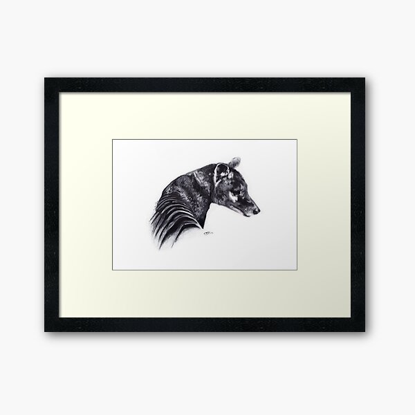 Corinna Thylacine Framed Art Print