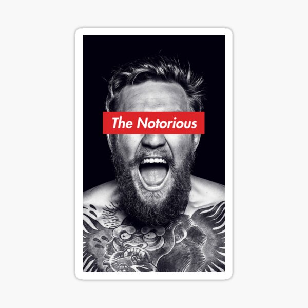 The Notorious Conor McGregor Sticker