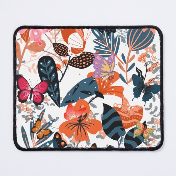 Item preview, Butterfly and Flowers designed and sold by Tininai.