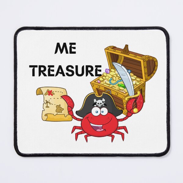 Item preview, Me treasure pirate crab designed and sold by RockBeeDesigns.