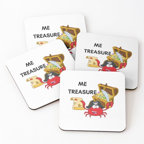 Item preview, Me treasure pirate crab designed and sold by RockBeeDesigns.