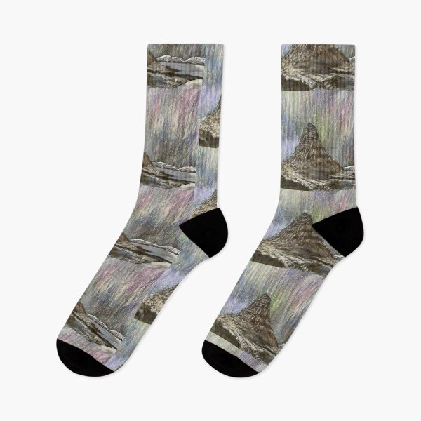 Item preview, Volcano in Iceland and starry night designed and sold by rart24.