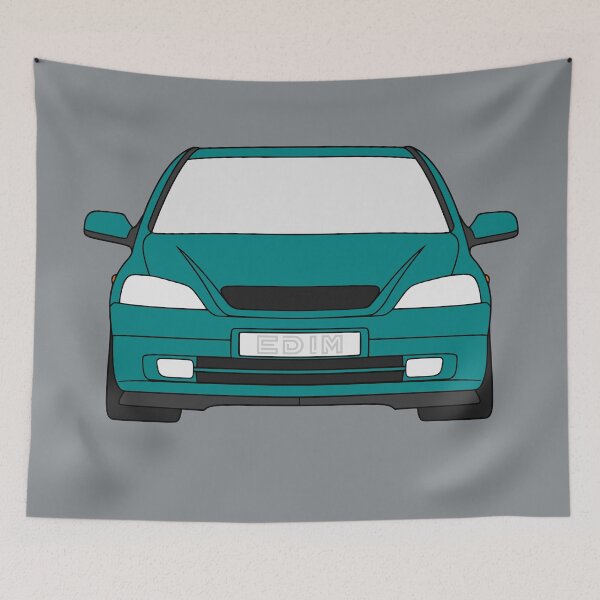 Item preview, Opel Vauxhal Holden Astra G 1998-2004 turquoise color designed and sold by EdimDesign.