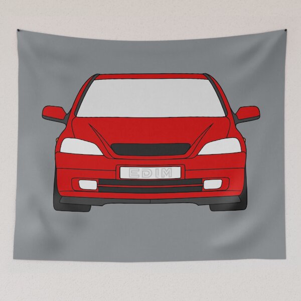 Item preview, Opel Vauxhal Holden Astra G 1998-2004 red color designed and sold by EdimDesign.