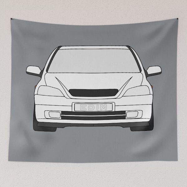 Item preview, Opel Vauxhal Holden Astra G 1998-2004 white color designed and sold by EdimDesign.