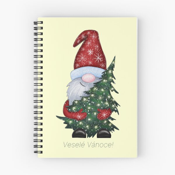 Item preview, Veselé Vánoce! Happy Christmas in Czech, Merry Christmas in Czech, Vánoční pohlednice, Czech Christmas  designed and sold by Pommallina.