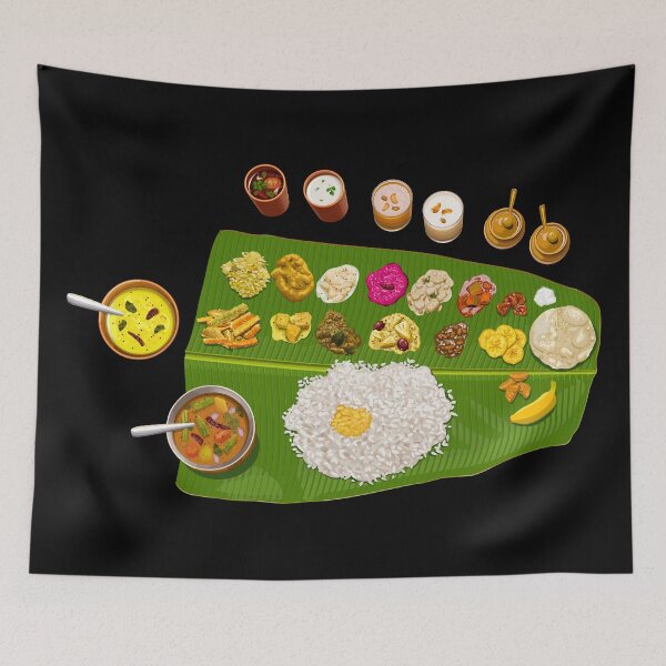 Item preview, Indian Banana Leaf Rice designed and sold by Alicia Chee.