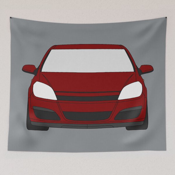 Item preview, Opel Vauxhal Holden Astra H 2004-2007 bordeaux color designed and sold by EdimDesign.