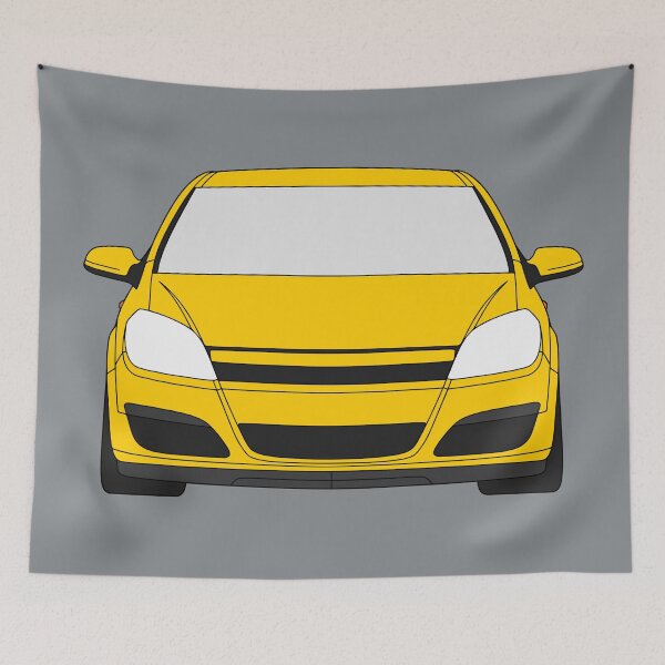 Item preview, Opel Vauxhal Holden Astra H 2004-2007 yellow color designed and sold by EdimDesign.