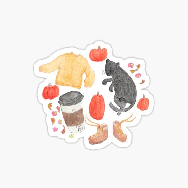 Fall Favorites Sticker