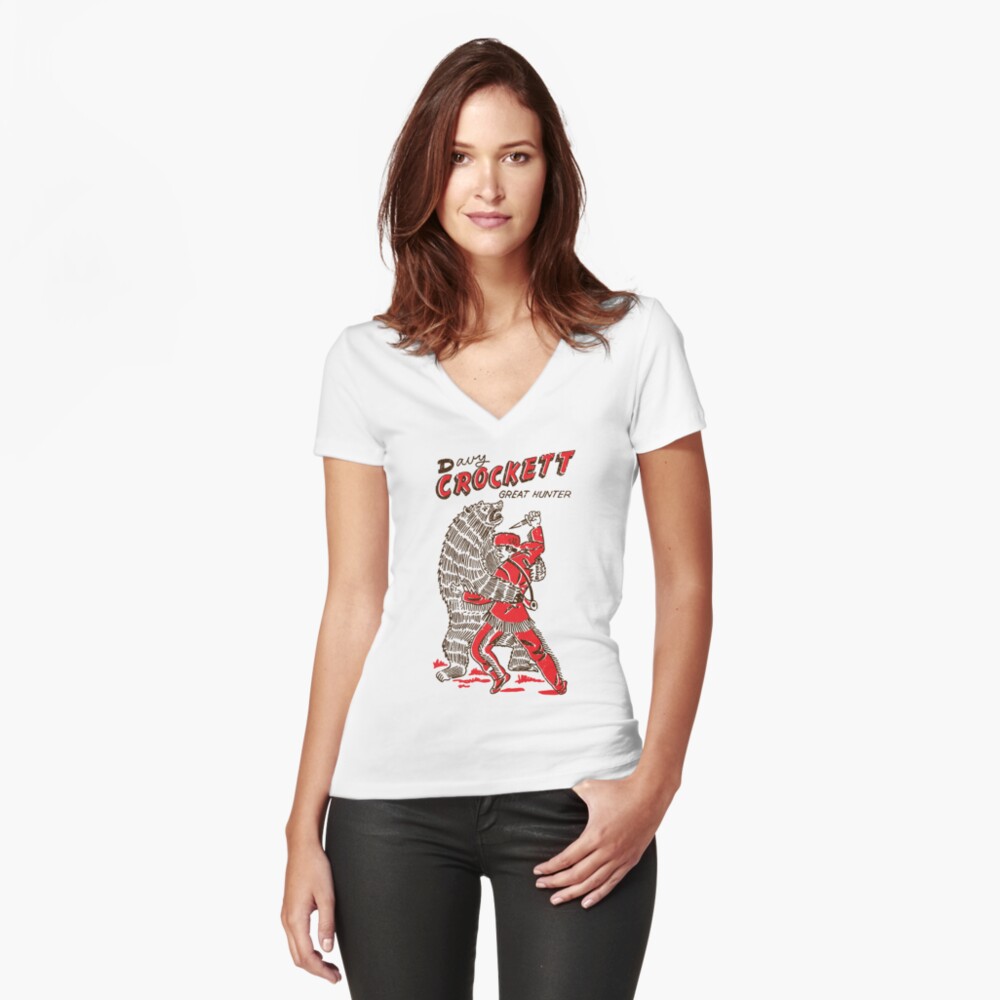 Item preview, Fitted V-Neck T-Shirt designed and sold by jabwai.