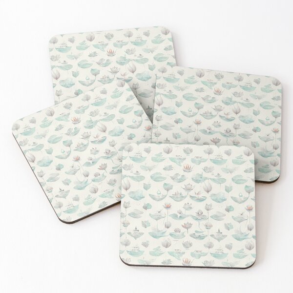Item preview, Your Next Favorite Lily Pad Pattern With White Background Variance 2 designed and sold by Lap Huynh.