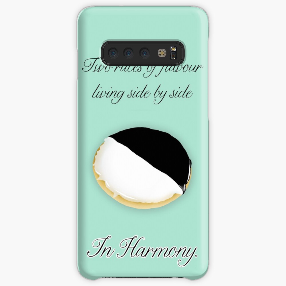 Black & White Cookie Knows Best Case & Skin for Samsung Galaxy