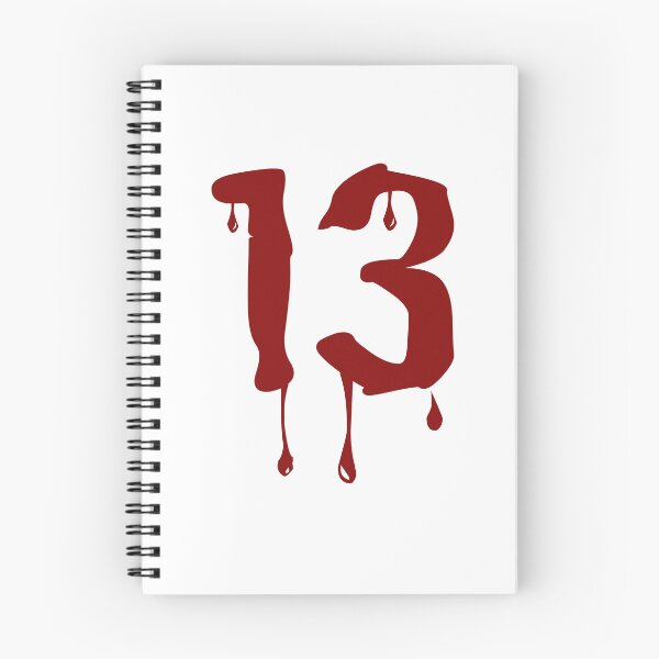 Item preview, 13 Bloody Number for Halloween designed and sold by trendingatees.