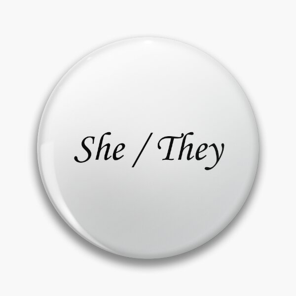 Item preview, Pronounces She/They designed and sold by BestQuest.