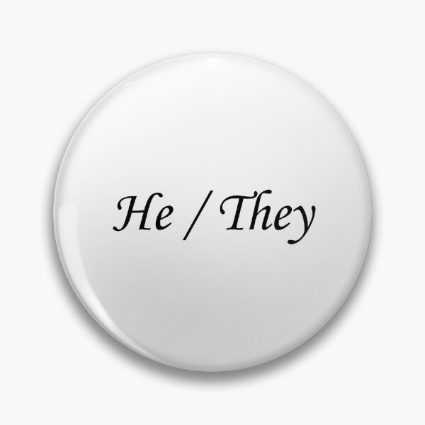 Item preview, Pronounces He/They designed and sold by BestQuest.