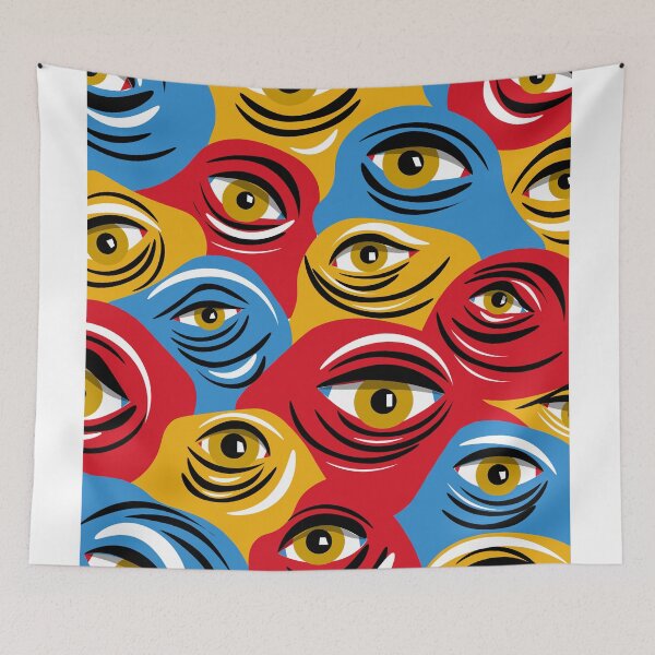 Item preview, vector mountain of smart eyes designed and sold by irina egorova.