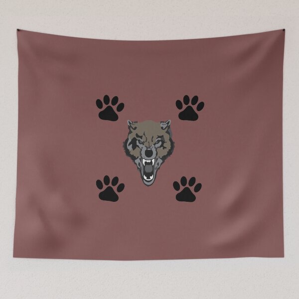 Item preview, wild wolf walking designed and sold by samwash.