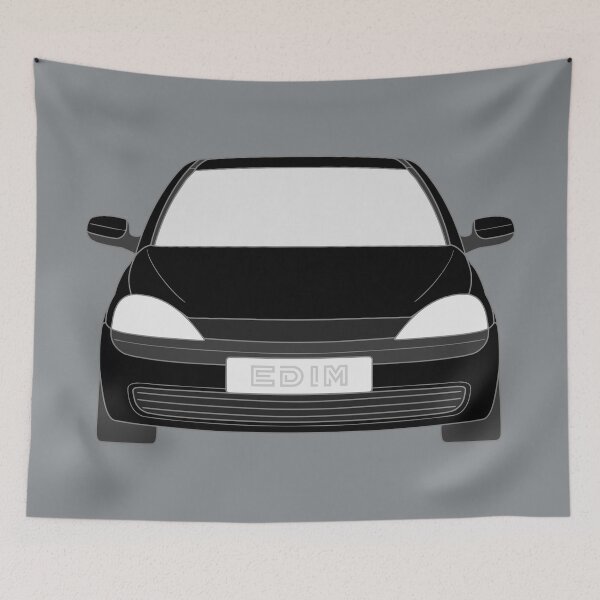 Item preview, Opel Vauxhall Corsa C Holden Barina 2000-2003 black color designed and sold by EdimDesign.