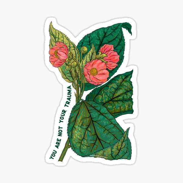 Item preview, You Are Not Your Trauma designed and sold by fabfeminist.