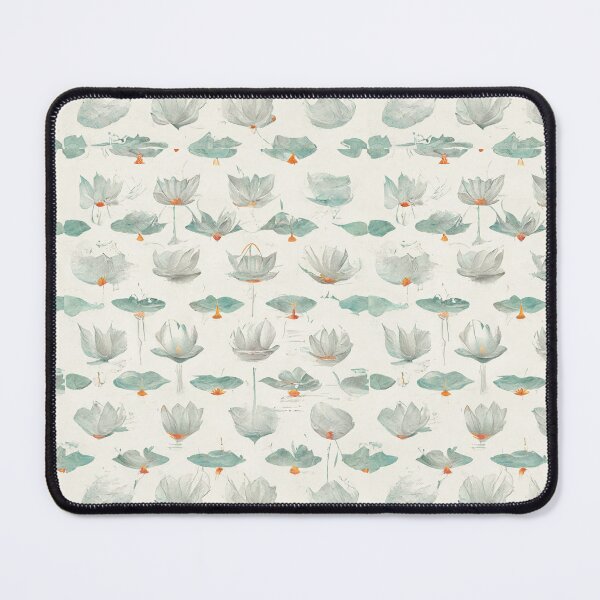 Item preview, Your Next Favorite Lily Pad Pattern With White Background designed and sold by Lap Huynh.