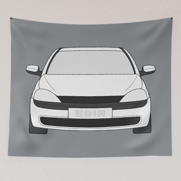 Item preview, Opel Vauxhall Corsa C Holden Barina 2000-2003 white color designed and sold by EdimDesign.