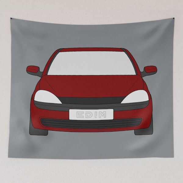 Item preview, Opel Vauxhall Corsa C Holden Barina 2000-2003 bordeaux color designed and sold by EdimDesign.