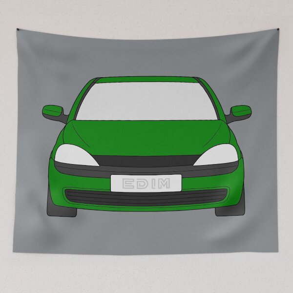 Item preview, Opel Vauxhall Corsa C Holden Barina 2000-2003 green color designed and sold by EdimDesign.