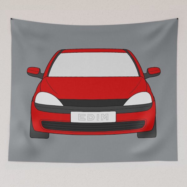 Item preview, Opel Vauxhall Corsa C Holden Barina 2000-2003 red color designed and sold by EdimDesign.