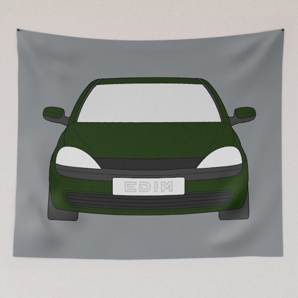 Item preview, Opel Vauxhall Corsa C Holden Barina 2000-2003 dark green color designed and sold by EdimDesign.