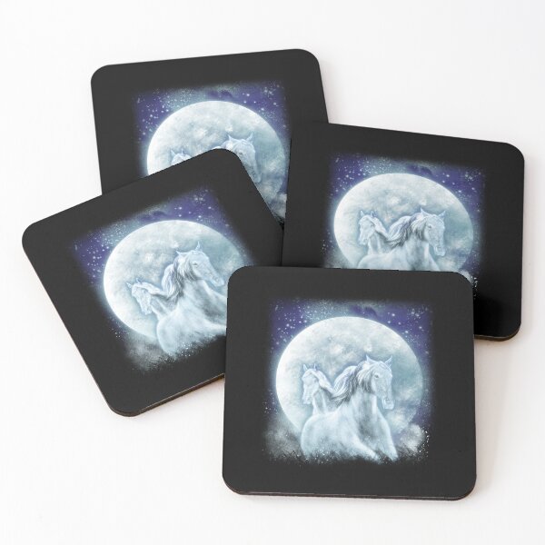 Item preview, horses full moon designed and sold by DerSenat.