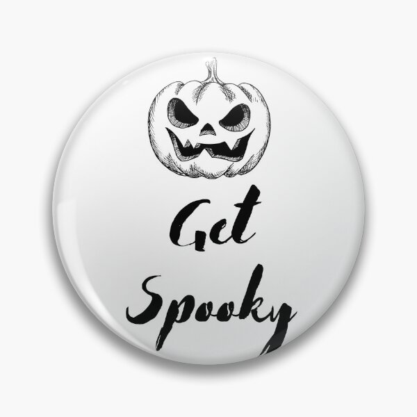 Item preview, Get Spooky Pumpkin Black Print designed and sold by SleepyTimeTales.