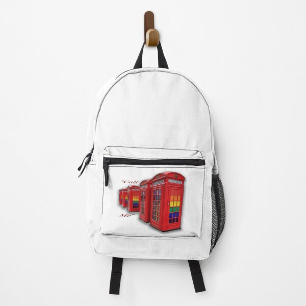 Item preview, Rainbow coloured phone box designed and sold by Julie Bell.