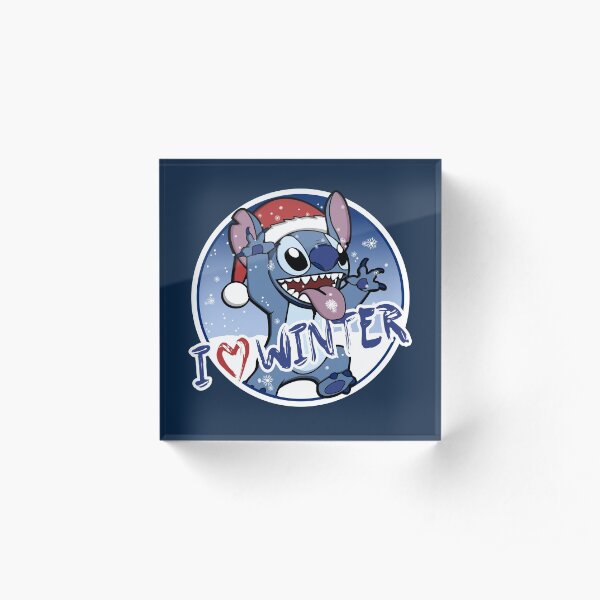 Christmas stitch Acrylic Block