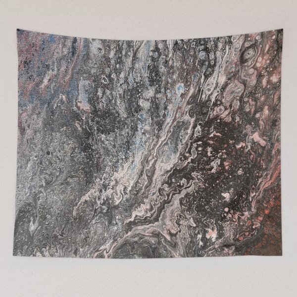 Item preview, Insomnia  - abstract acrylic poring designed and sold by Julia Rudens.