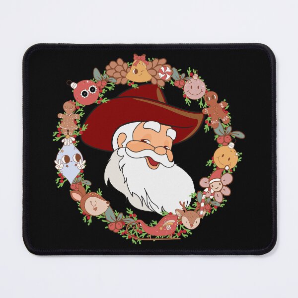 Item preview, Cowboy Santa With Retro Ornaments designed and sold by handsoftime2020.