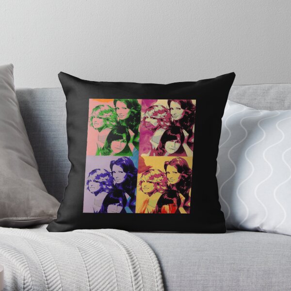 Charlie's Angels Pop Art Throw Pillow