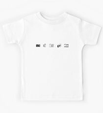 Cameras Kids Tee