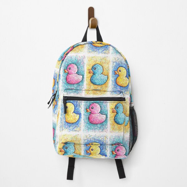 Item preview, Colorful Nursery Ducks Pattern designed and sold by Kitslam Art.