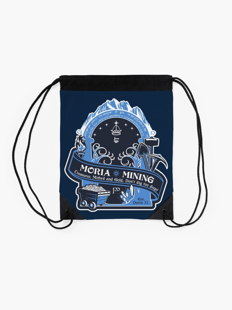 Alternate view of Mines of Moria Drawstring Bag