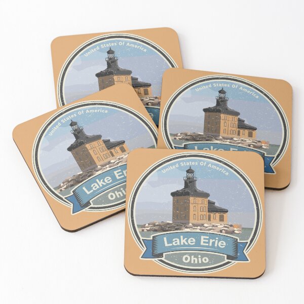Item preview, Toledo Harbor Light, Lake Erie designed and sold by studio838.