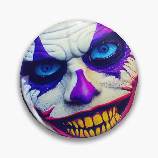Clown Makeup Meme Pins and Buttons Sale