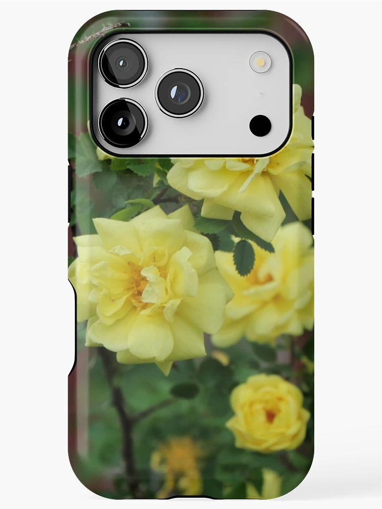 Thumbnail 1 of 4, iPhone Case, Spring Roses #3 designed and sold by Rachel Jeffrey.