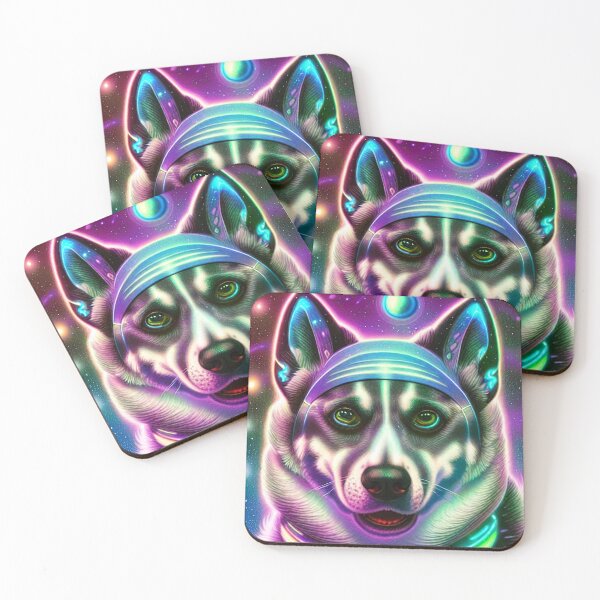 Item preview, Cadet #66 - Happy Dog Space Cadet designed and sold by Galactic Fur Baby Federation.